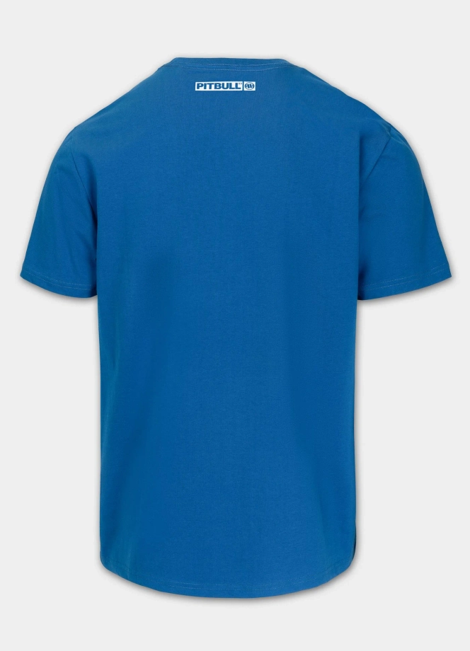Koszulka męska T-Shirt Pitbull Hilltop niebieska