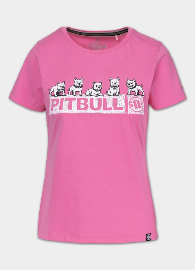 Koszulka t-shirt damska Pit Bull Pitbull Softbite różówa