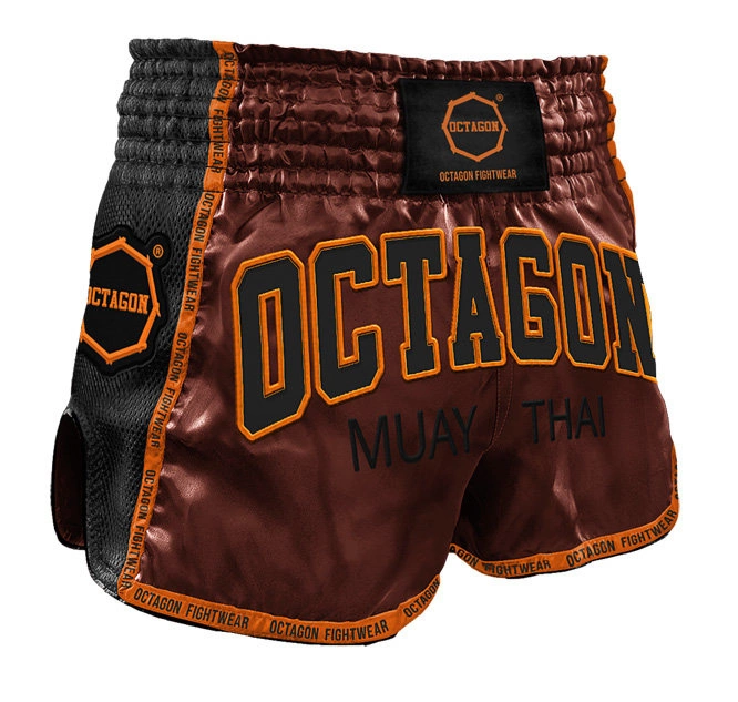 Spodenki Muay Thai Octagon brown