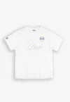 Koszulka męska t-shirt oversize Prosto Football Fan biała