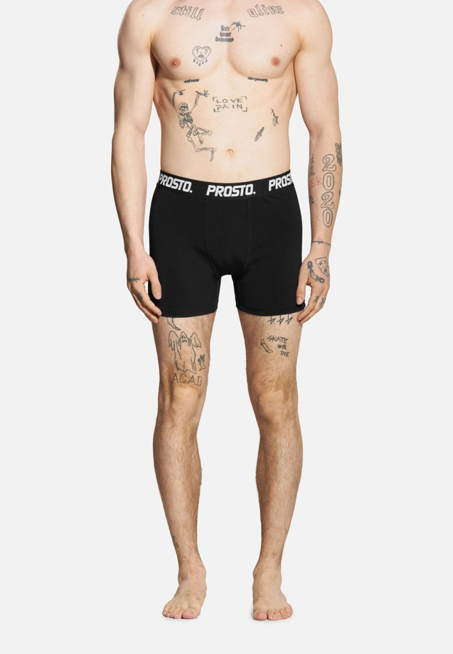 Bokserki męskie Prosto zestaw 3pack multi czarne/szare/białe