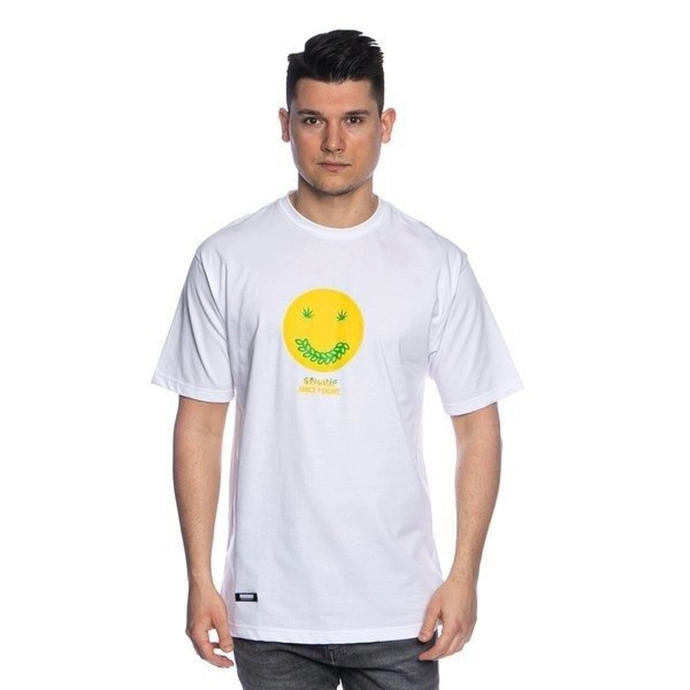 Koszulka t-shirt Mass Dnm Smile white