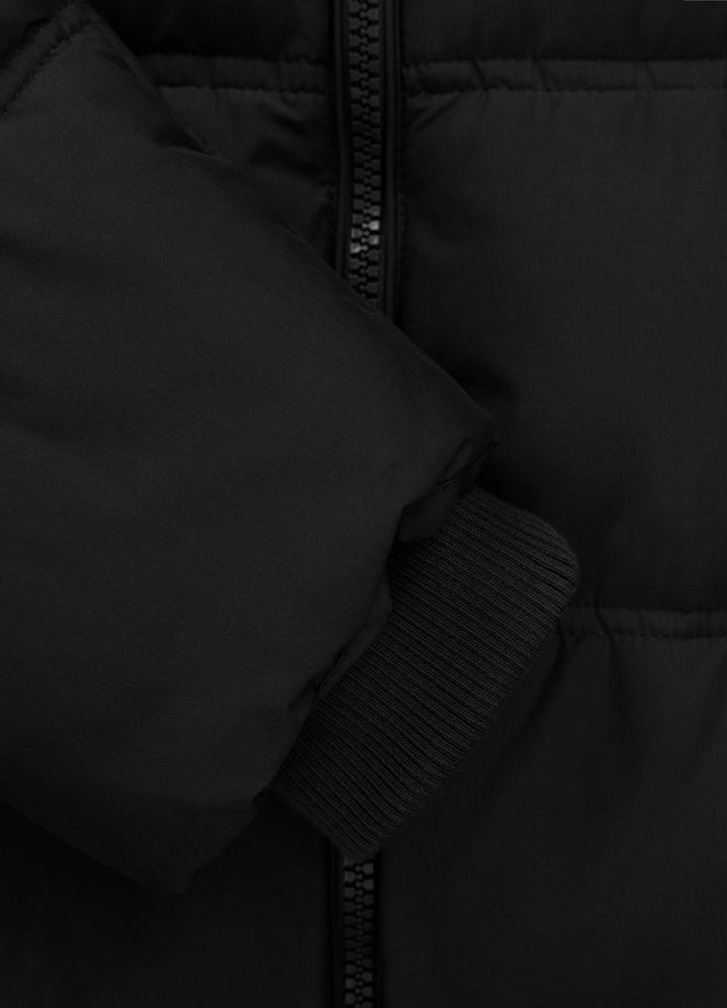 Kurtka zimowa męska Pit Bull Duncan Hooded Jacket czarna