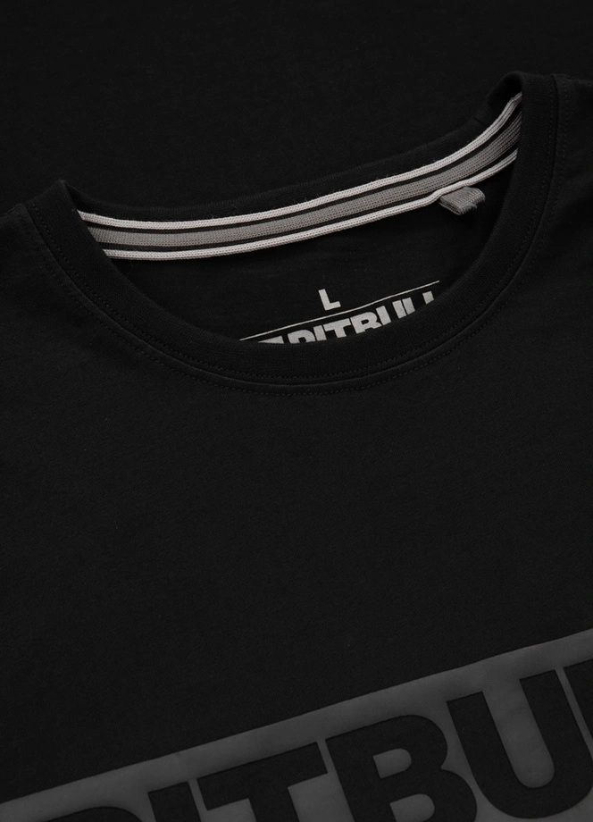 Koszulka męska T-Shirt Pitbull Hilltop czarna all black
