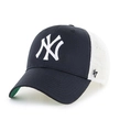 Czapka z daszkiem 47 Brand Trucker New York Yankees Black Branson Mesh czarno/biała