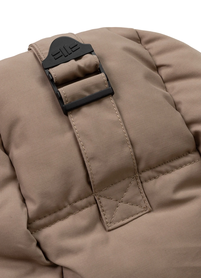 Kurtka zimowa męska Pit Bull Duncan Hooded Jacket beżowa