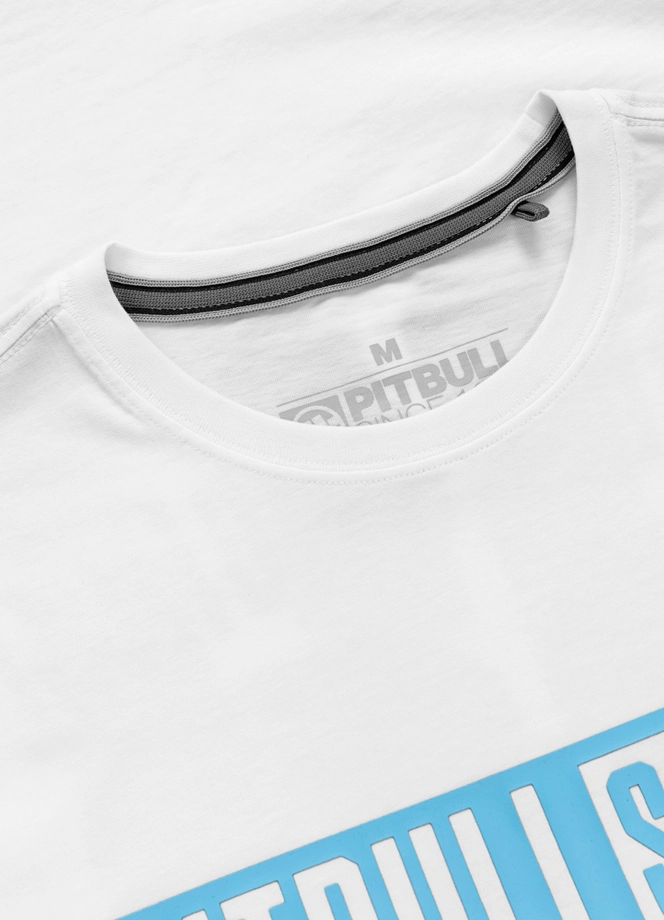 Koszulka męska T-Shirt Pitbull Eighty Nine Dog biała
