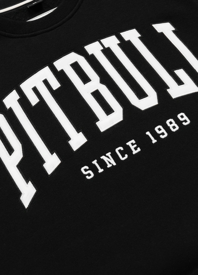Bluza męska bez kaptura Pit Bull Norton czarna