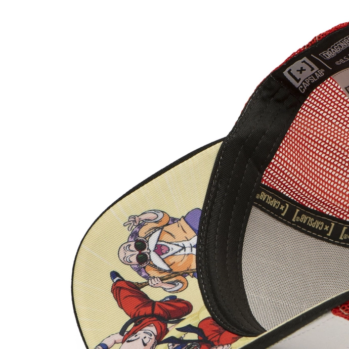 Czapka z daszkiem Capslab Dragon Ball Z Kid Goku czarno/biało/czerwona