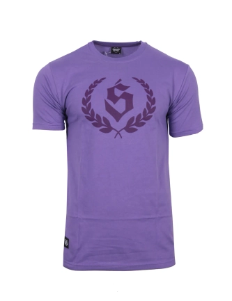Koszulka męska t-shirt Środowisko Miejskie Big Laur fioletowa