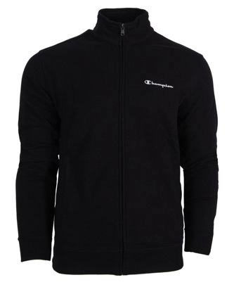 Bluza rozpinana z bawełny Champion Full Zip Classics czarna