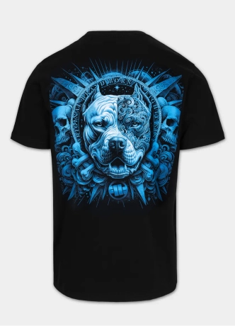 Koszulka męska T-Shirt Pit Bull Pitbull World czarna