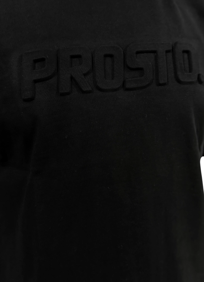 Koszulka męska t-shirt oversize Prosto Zont czarna