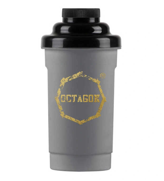 Shaker Octagon Logo grey/gold