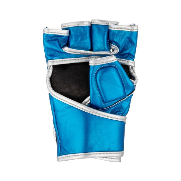 Rękawice MMA Octagon Metallic niebieskie