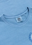 Koszulka damska T-shirt Pit Bull Planet Surf sprany niebieski