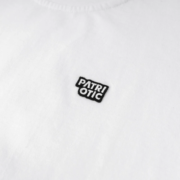 Koszulka męska T-shirt Patriotic Cls Mini App Line biała