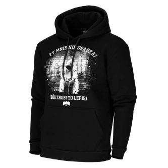 Bluza męska z kapturem Chada Proceder Ty Mnie Nie Osądzaj czarna