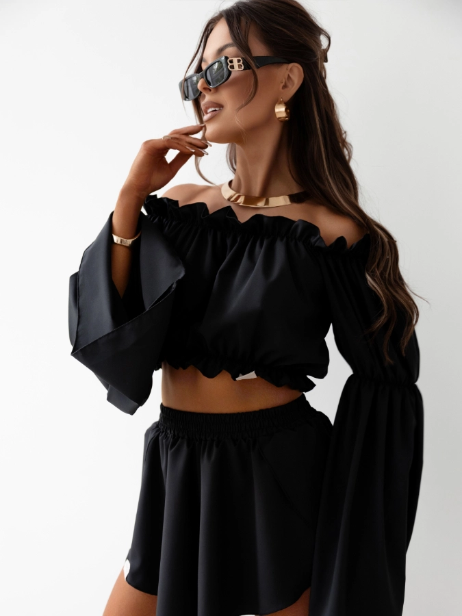 Komplet damski Olavoga Bibble czarny