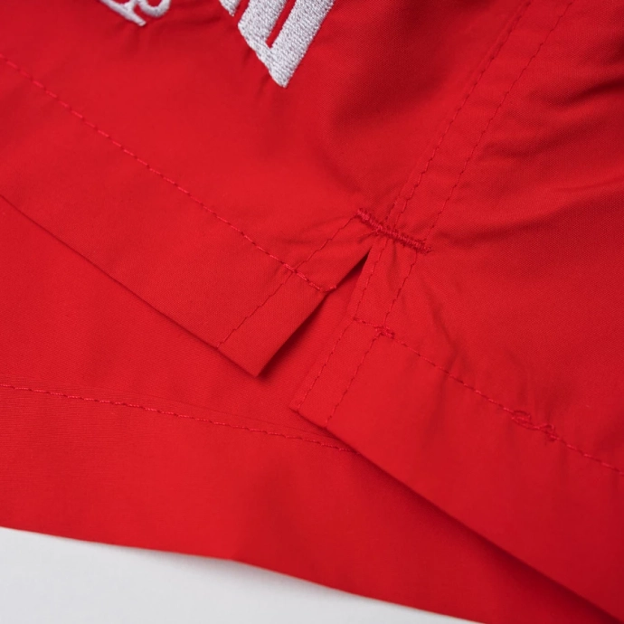 Spodenki męskie kąpielowe Chada Proceder Kastet Logo czerwone