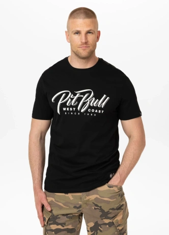 Koszulka męska T-Shirt Pit Bull Pitbull El Jeffe czarna
