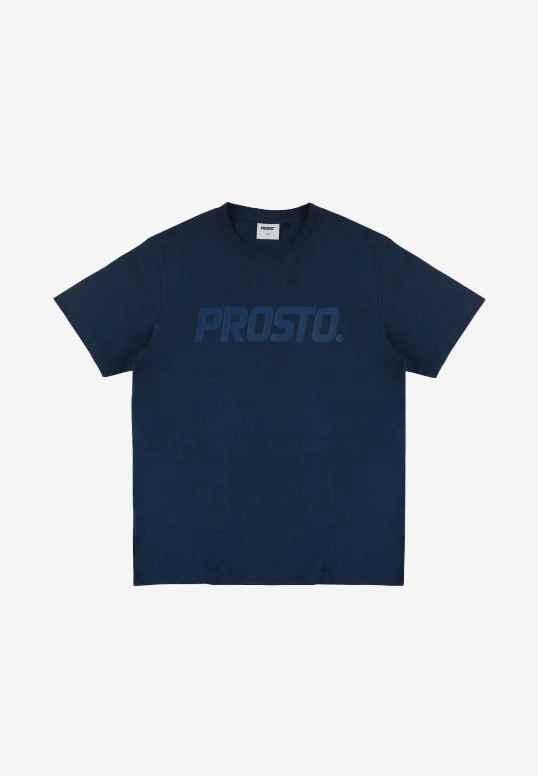 Koszulka męska t-shirt Prosto Biglog granatowa