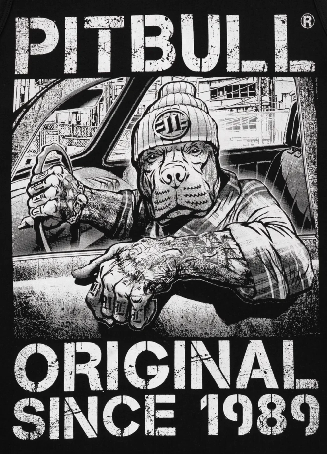 Koszulka męska tank top Pit Bull Pitbull Drive 25 czarny