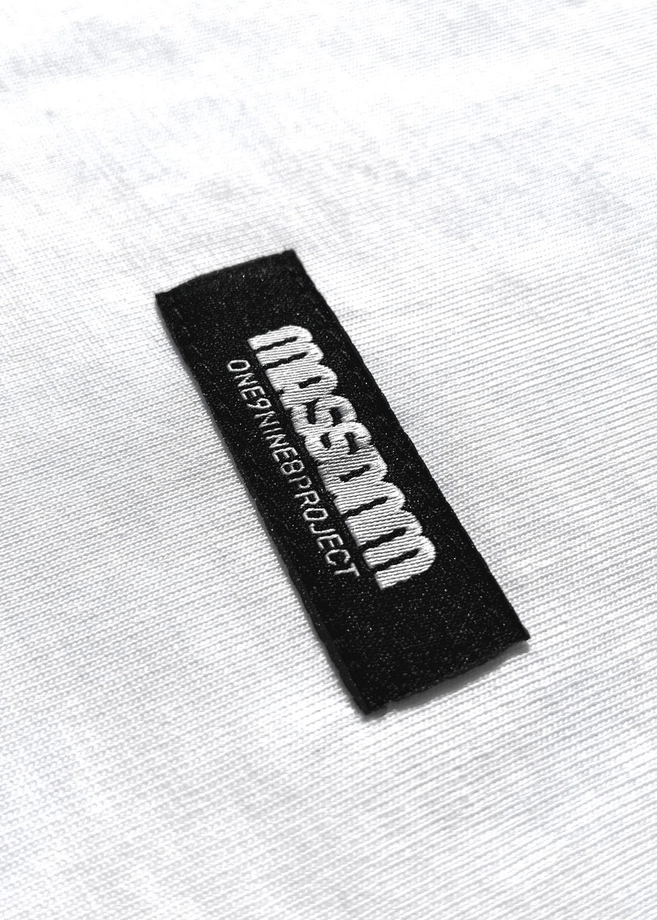 Koszulka męska t-shirt Mass Dnm Tony czarno/biała