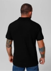 Koszulka męska Polo Pitbull Pit Bull Pique Rockey czarna