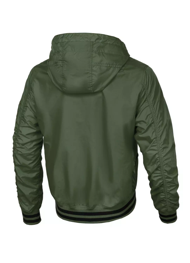 Kurtka męska przejściowa wiosenna Pit Bull Overpark Jacket zielona