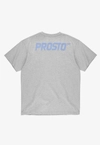 Koszulka męska t-shirt oversize Prosto Big Log Infinity szara