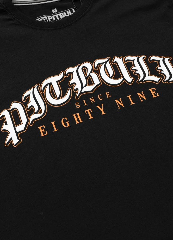 Koszulka męska T-Shirt Pit Bull Tattoo czarna