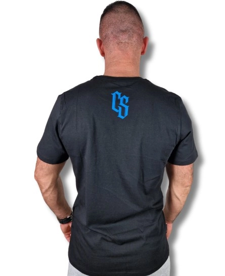 Koszulka męska T-shirt Ciemna Strefa Ręka Rękę Myje czarna