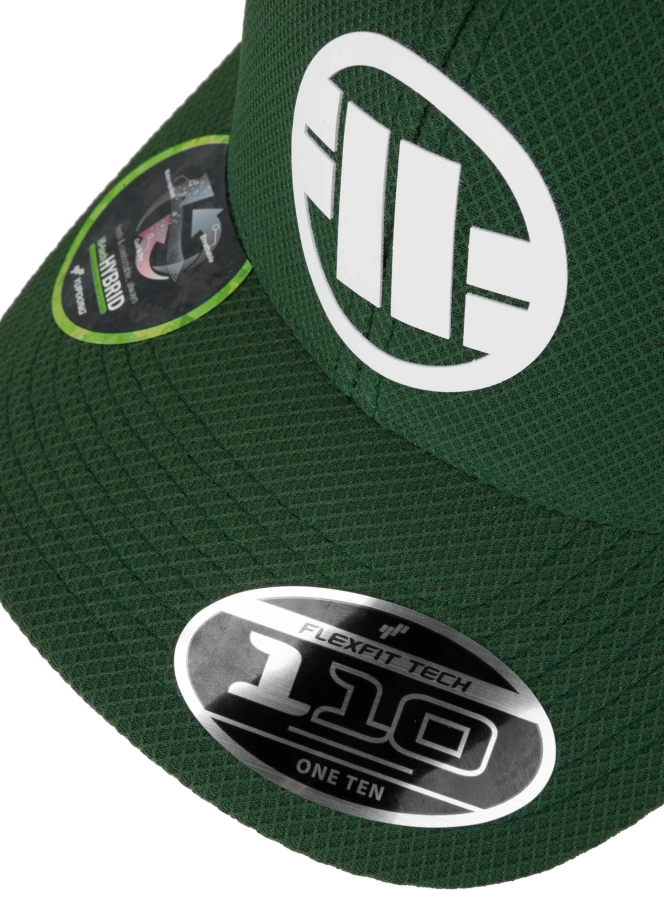 Czapka z daszkiem Snapback Pit Bull Hybrid Logo zielona