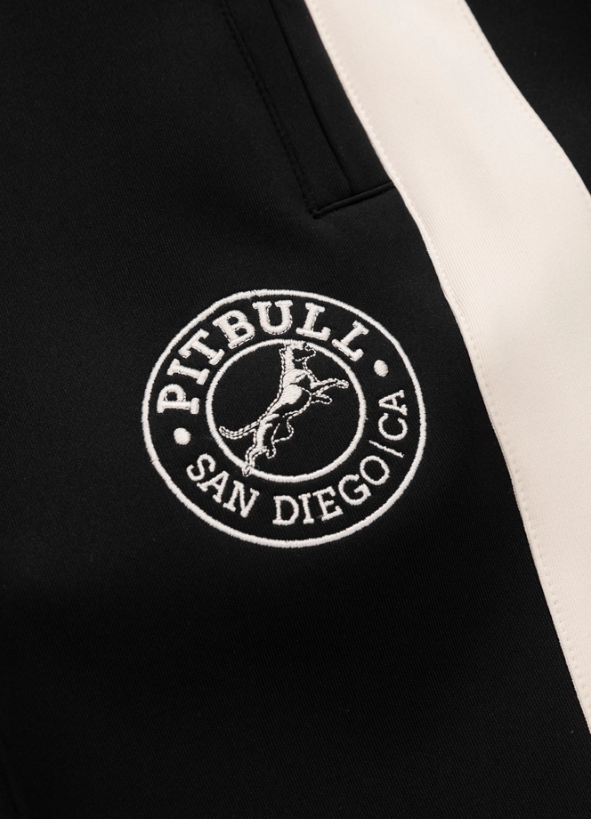 Spodnie męskie dresowe Pit Bull San Diego CA czarne