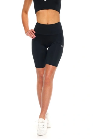Spodenki bikery damskie Octagon DUAL czarne