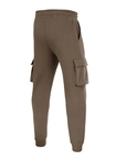Spodnie dresowe męskie bojówki Pit Bull Cypress Sport Cargo brązowe