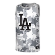 Koszulka męska tank top '47 Brand Los Angeles Dodgers Digital Star Future biało/zielona
