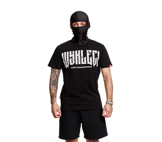 Koszulka męska t-shirt Street Autonomy Wyklęci czarna