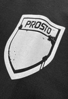 Spodnie dresowe męskie oversize Prosto Splash Shield czarne