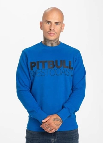 Bluza bez kaptura Pitbull TNT crewneck royal blue