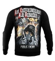 Bluza męska bez kaptura Public Enemy All Coronaviruses Are Bastards crewneck czarna
