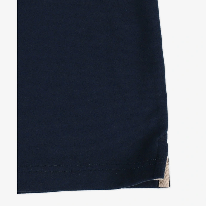 Koszulka longsleeve dziecięcy Polo Prosto Kids Ancymon granatowa