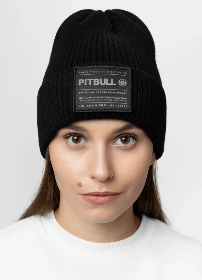 Czapka zimowa Pit Bull Beanie Dock czarna