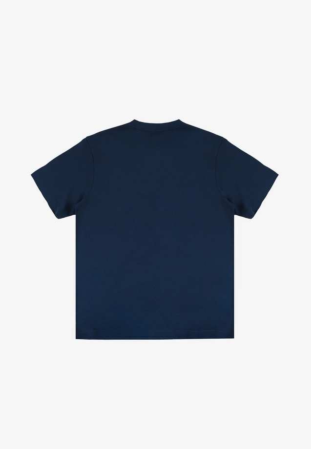 Koszulka męska t-shirt oversize Prosto Graffiti granatowa