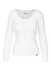 Koszulka longsleeve damski Pit Bull Rib biała