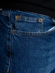 Spodnie męskie Jeans Jigga Wear Mini Haft Logo niebieskie