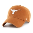 Czapka z daszkiem 47 Brand Texas Longhorns Burnt Orange Clean Up pomarańczowa