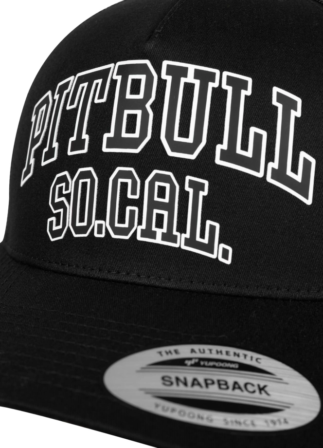 Czapka z daszkiem Snapback Trucker Pit Bull So Cal czarna