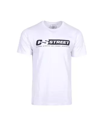 Koszulka męska T-shirt Ciemna Strefa RPK CS Street biały